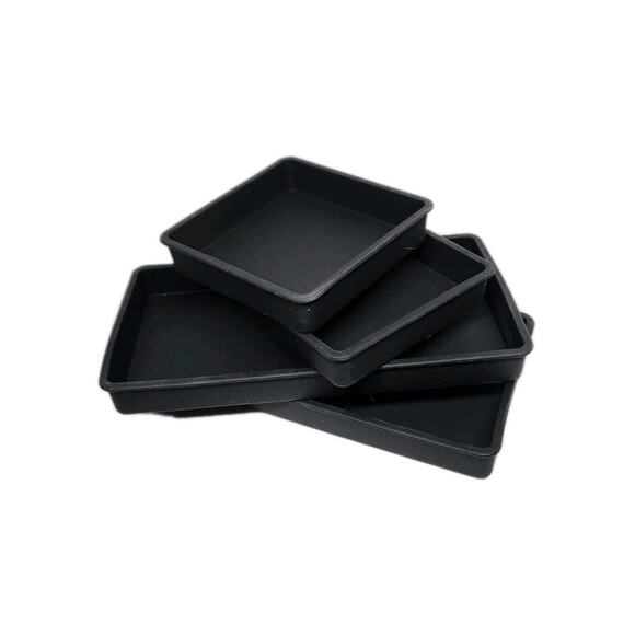COOK’S ESSENTIALS, 100% Food-Safe Silicone, 4-Pc, Half-Sheet Pan Dividers. NEW - Picture 1 of 11